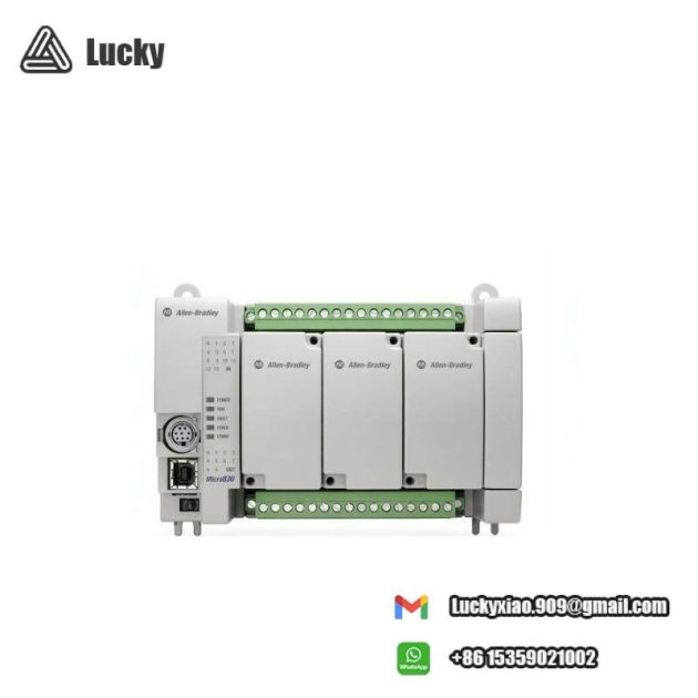 AB Micro830 Controller, AB 2080-LC30-24QBB, PLC Module