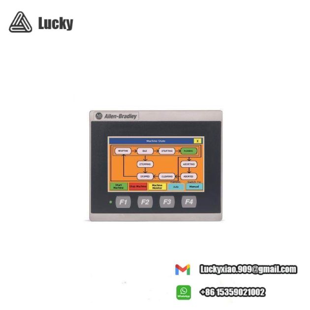 AB Instruments 2711R-T4T Touch Screen TFT - Advanced Industrial Control Module