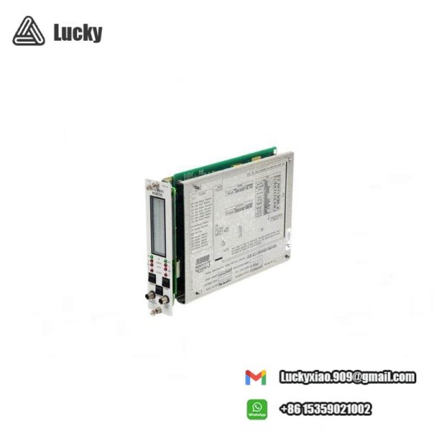 Bently Nevada 3300/65 Dual Probe Monitor: Advanced Monitoring for Industrial Control Systems