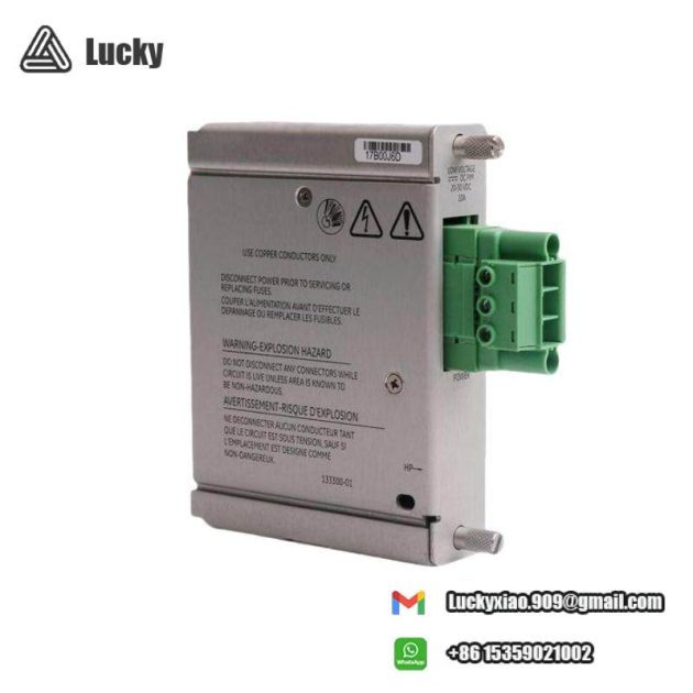 Bently Nevada 3500/01-01: Industrial Control System Software for Rack Configuration