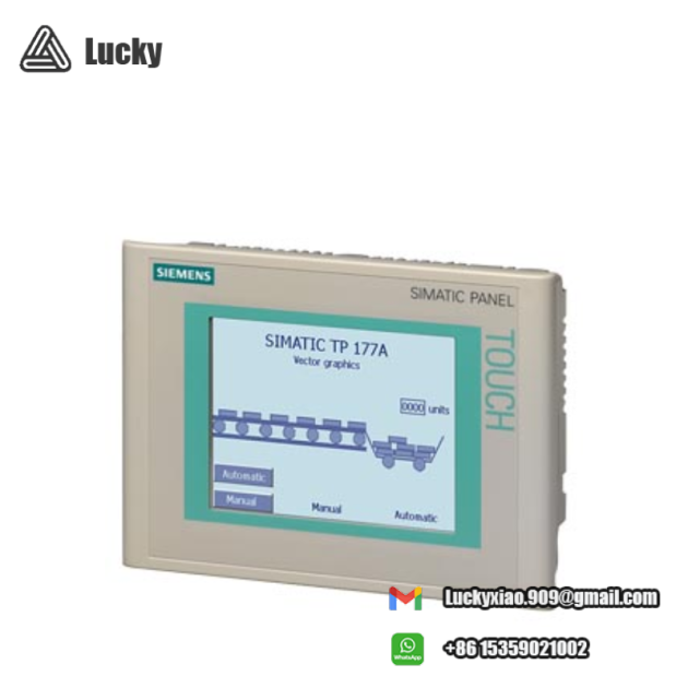 SIEMENS 6AV6642-0AA11-0AX1 Touch Panel TP177A, Industrial Control Solutions