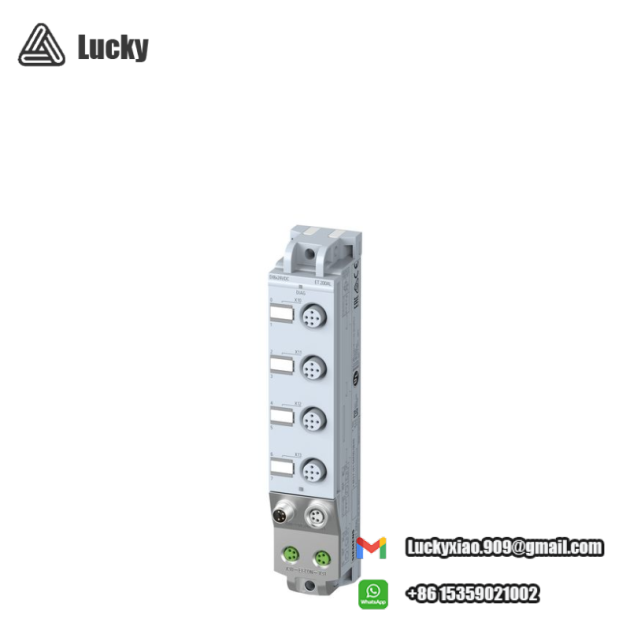 SIEMENS 6ES7141-5AF00-0BA0: ET 200AL Digital Input Module with 8x24VDC & 4xM12