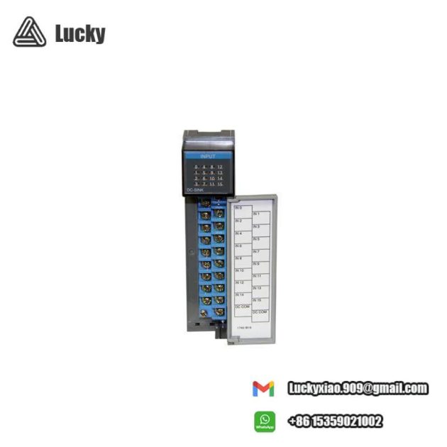 Allen Bradley 1746-IB16 Input Module, for Industrial Automation Control