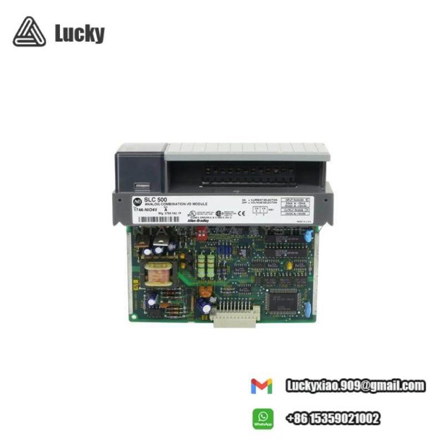 AB 1746-NIO4V Input Output Module, Allen-Bradley Programmable Logic Controller