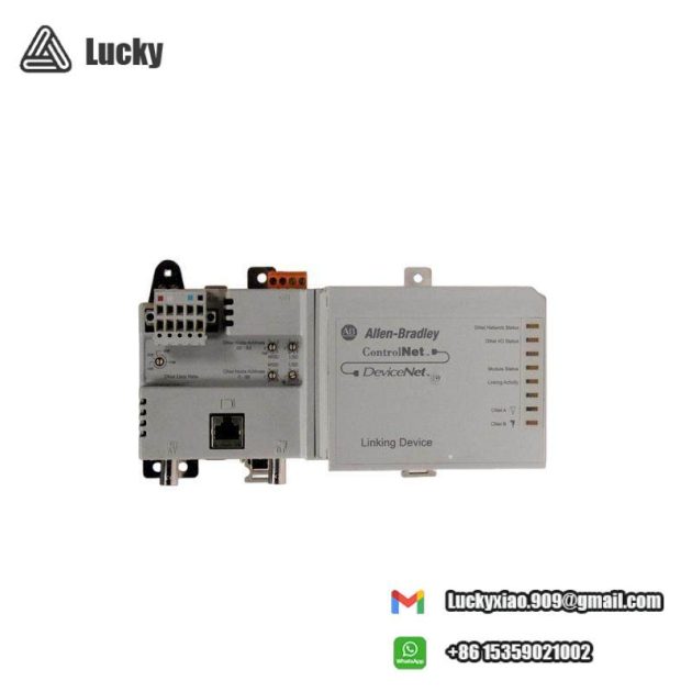 AB Electronics 1788-CN2DN Communications Adapter - Modular Interface, Advanced Networking