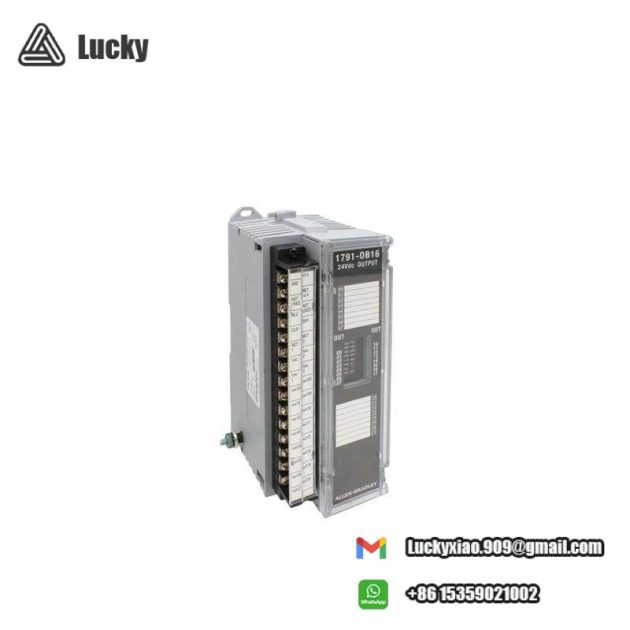 AB 1791-OB16 BLOCK I/O - Modular Control Module for Industrial Automation