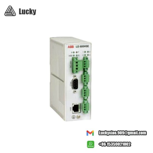 ABB LD800HSE, LD800-HSE EX Linking Device, Industrial Control Module