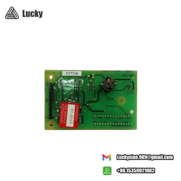 ABB YPN107A YT201001-DM | Indication Unit Board for Industrial Control Systems