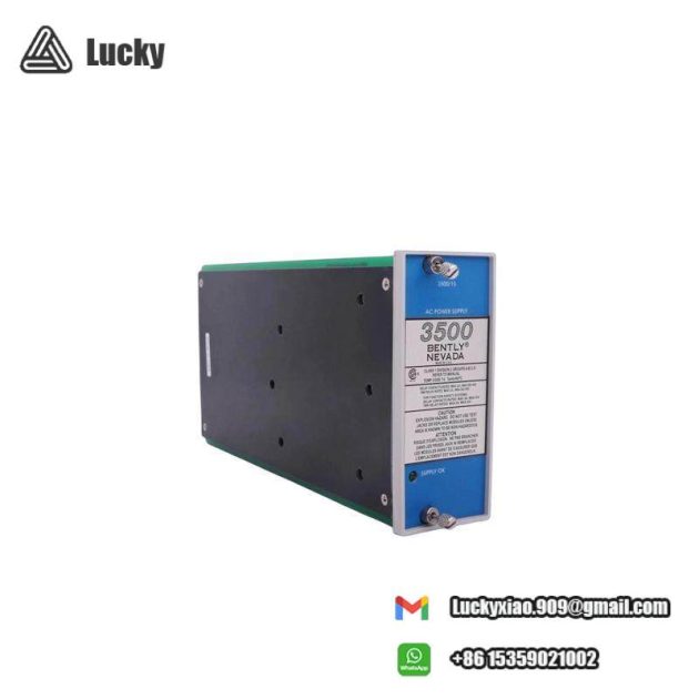 BENTLY 3500/15-01 Small Card for Industrial Control Systems