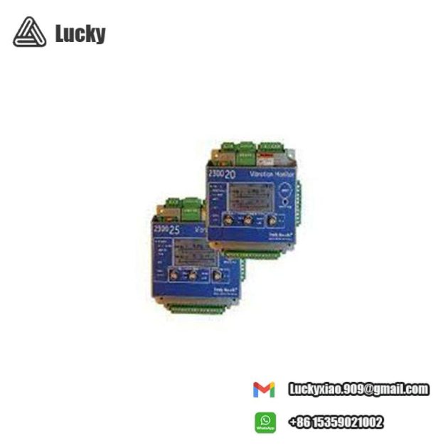 Bently Nevada 2300/20-02 Vibration Monitor - Precision Engineered for Industrial Control