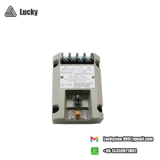 Bently Nevada 991-01-XX-01-00 MOD 288865-01 Thrus Transmitter: Precision Control for Industrial Automation