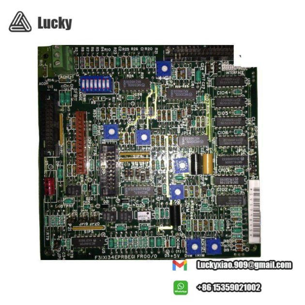 GE F31X134EPRBEG1 Processor Interface Card PCB: Industrial Control Module Excellence