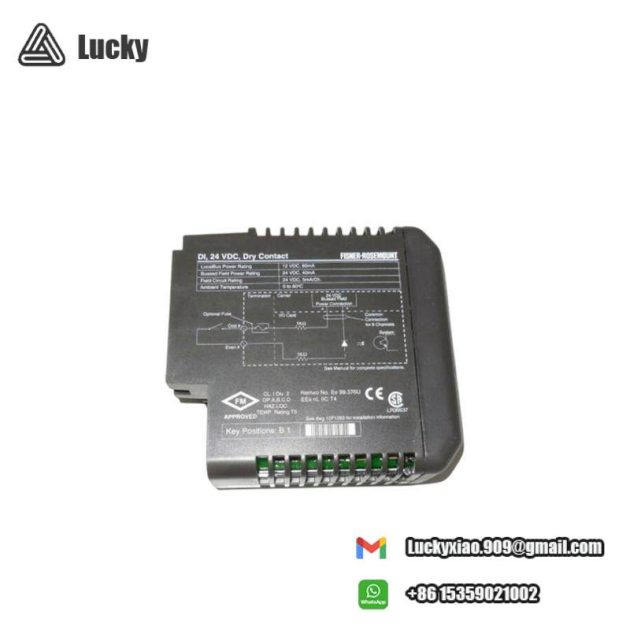 FISHER-ROSEMOUNT KJ3001X1-BB1 Interface Module for Industrial Automation