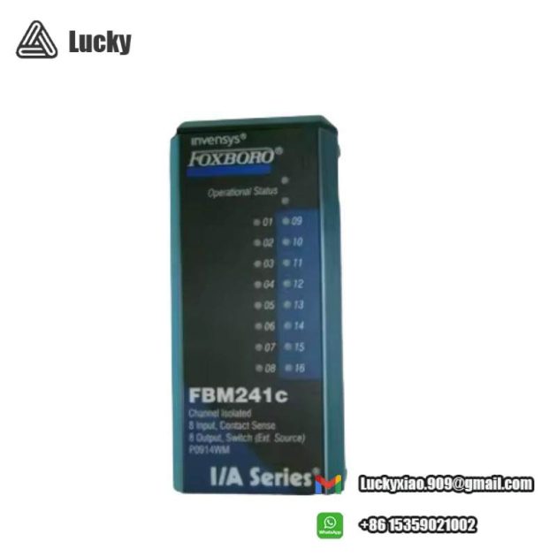 Foxboro FBM207C, P0917GY - Channel Isolated Contact Sense Module