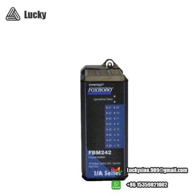 Foxboro FBM242 P0916TA - Advanced Output Interface Module for Industrial Control Systems