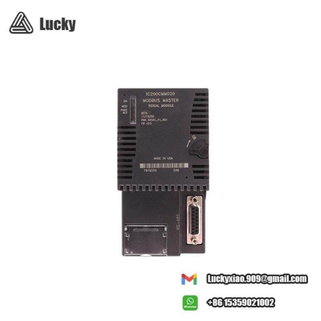 GE IC200CMM020: Industrial Modbus Master Module