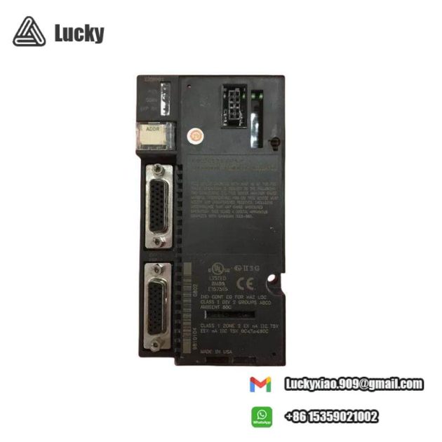 GE IC200ERM001 - Isolated Expansion Receiver, High-Speed Communication Module