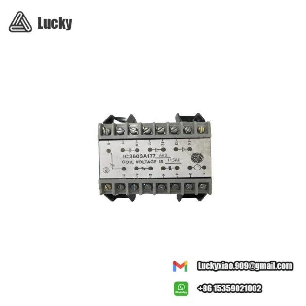 GE IC3603A177 Relay Module: Precision Control in Turbine Systems