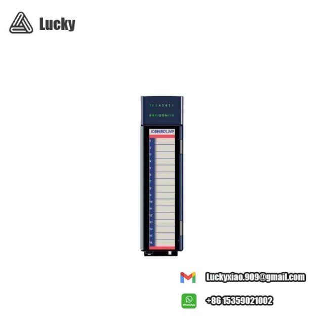 GE IC694MDL240 Industrial Input Module, Advanced Control Solution