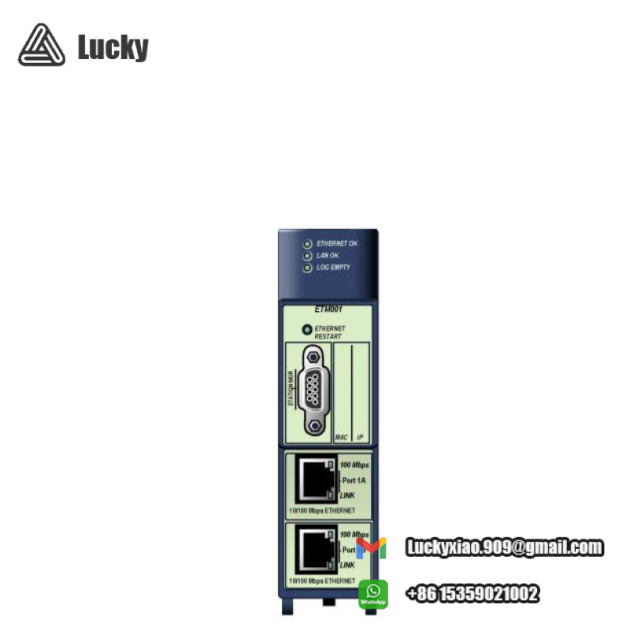 GE IC695ETM001 Fanuc Ethernet Interface Module: Reliable Industrial Networking Solution