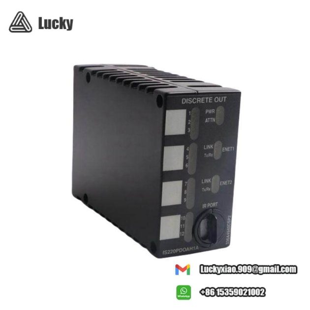 General Electric IS220PAICH1A Analog I/O Pack for Hazardous and Non-Hazardous Locations