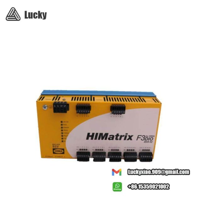 HIMA F3DIO20/802 16-Channel Digital Input Module for Industrial Control Systems