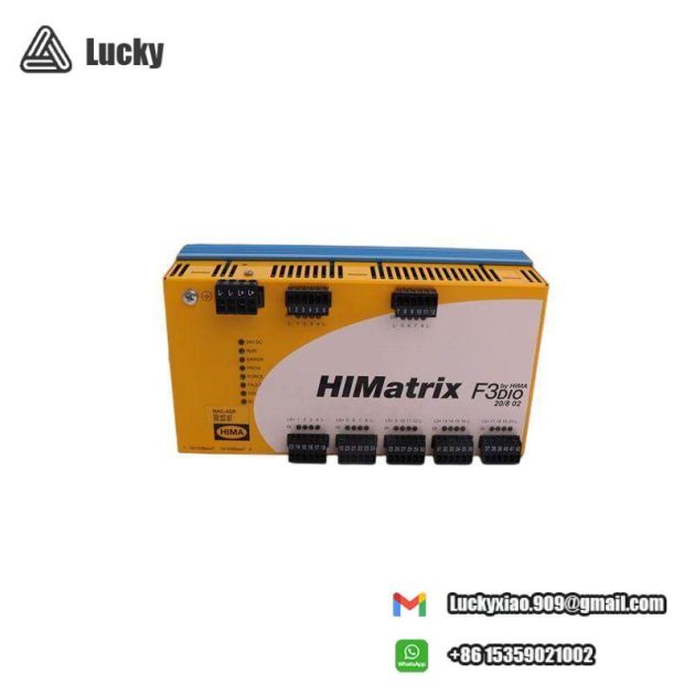 HIMA F3DIO20/802 16-Channel Digital Input Module for Industrial Control Systems