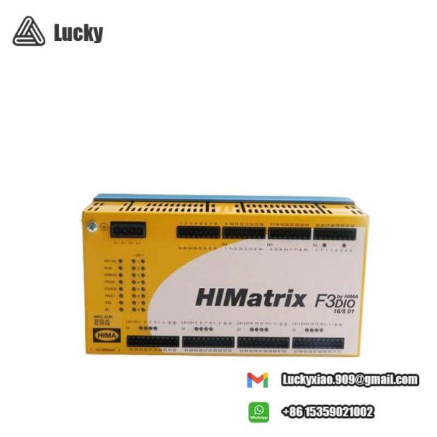 HIMA X-DI1601 Digital Input Module, 985210222