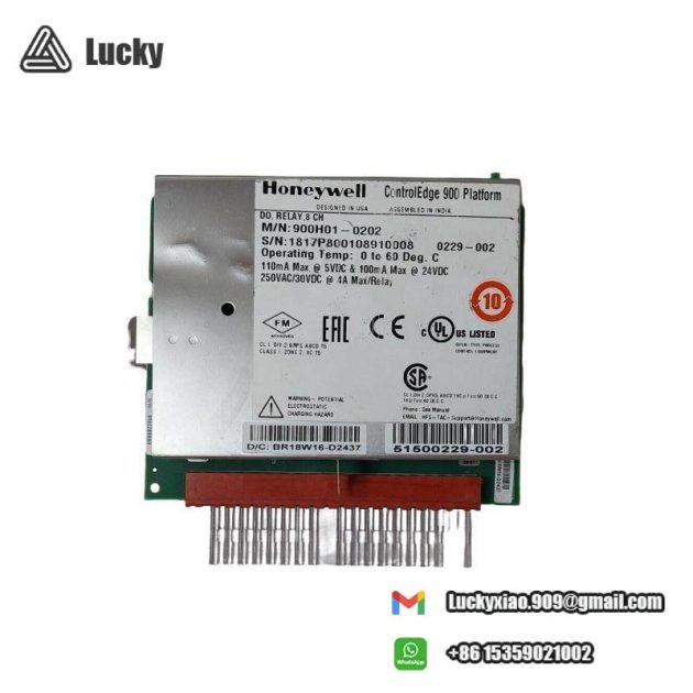 Honeywell 900H01-0202: Advanced Digital Output Relay Module for Industrial Control Systems