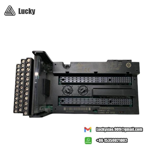 GE IC200CHS022L: High-Performance Adapter Module for Industrial Automation