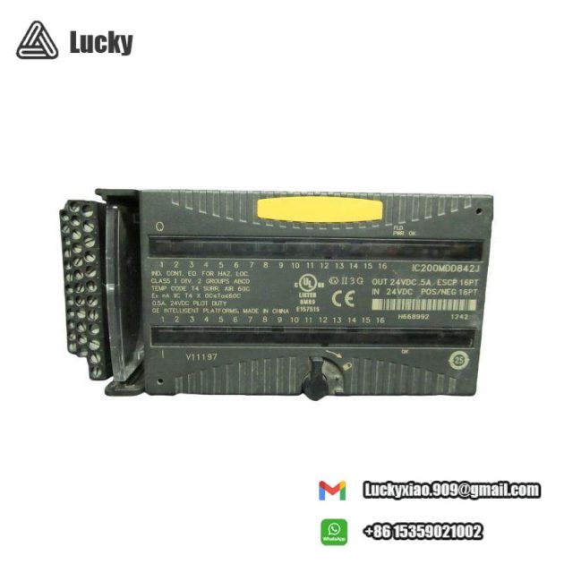 GE IC200MDD842J: Precision Modular Control for Industrial Automation