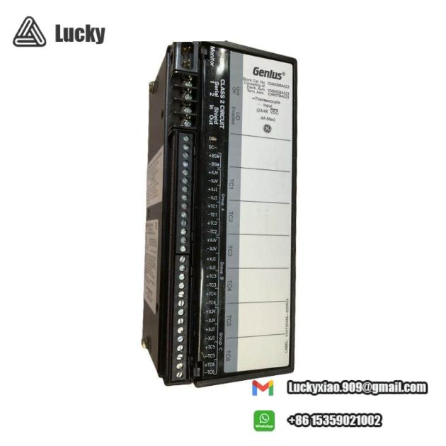 GE Fanuc IC660BBA023 - Thermocouple Input Block, Industrial Control Module