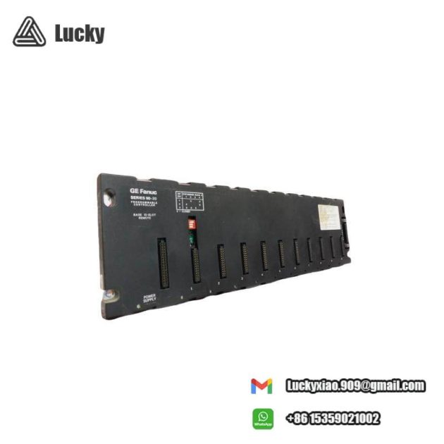 GE IC693CHS393 - 10 Slot Remote Baseplate, Control Systems