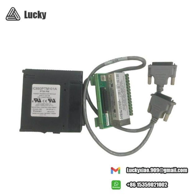 GE Fanuc IC693PTM101A Power Transducer Module - Precision Measurement for Industrial Control Systems