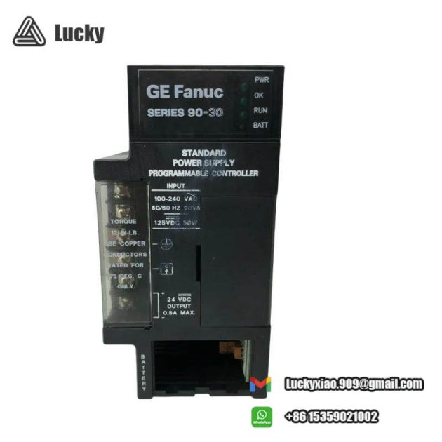 GE IC693PWR321T: High-Power Efficiency Power Supply Module, 200 Characters