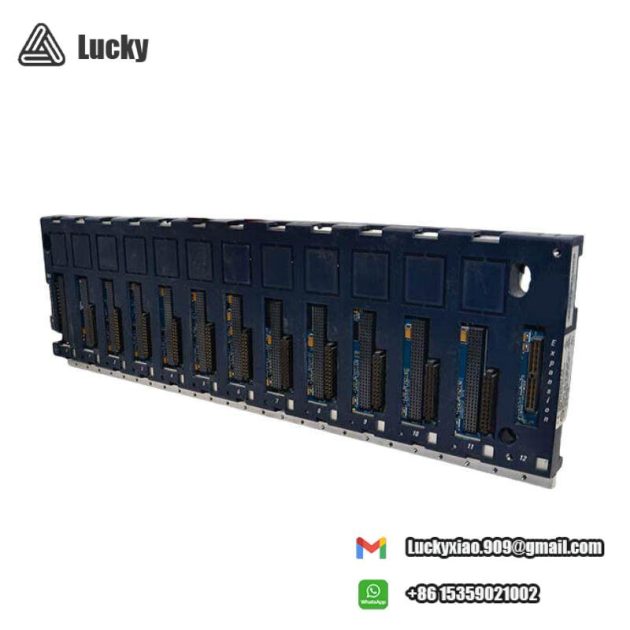 GE IC695CHS012-CA: Twelve Slot Backplane for Industrial Control Systems