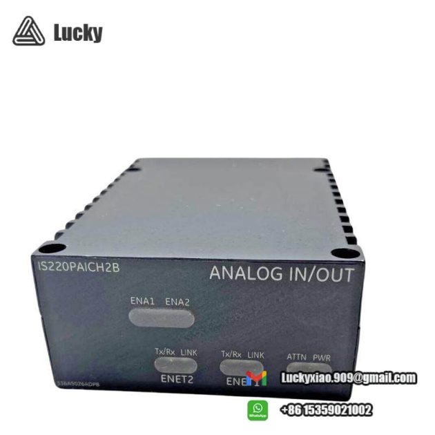 GE IS220PAICH2B - Analog Input/Output Module with 200 mA Current Loop