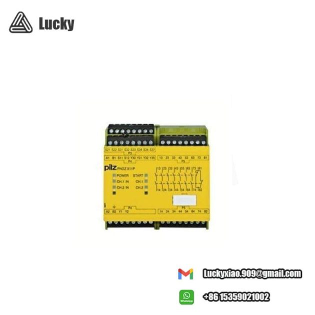 PILZ 777080 PNOZ X11P Safety Relay: Industrial Grade Reliability and Precision