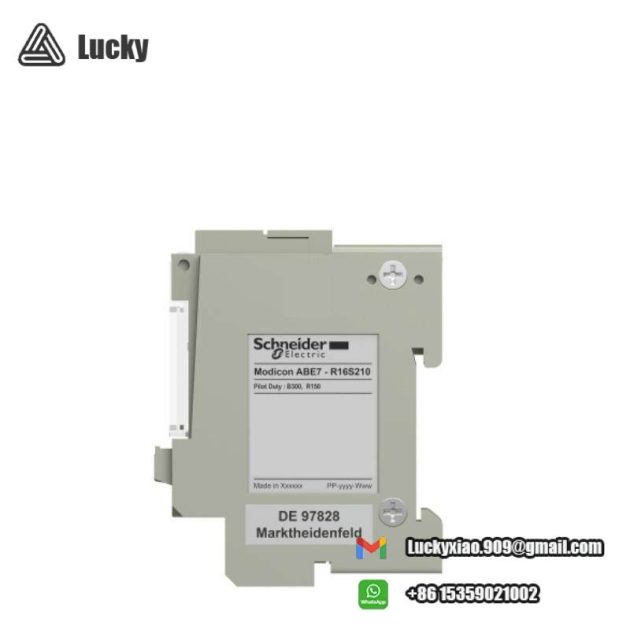 Schneider ABE7-R16S210 Electromechanical Relay: ABE7 Series, Robust Industrial Control Solution