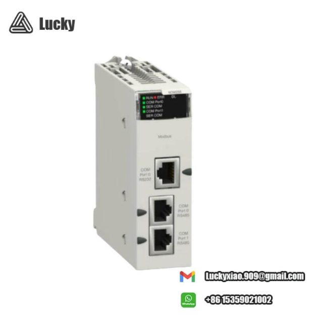 Schneider Electric BMXNOM0200 Communication Module - Modicon M340, High Performance & Reliable PLC Module