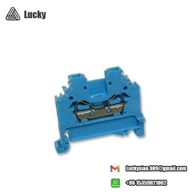 WAGO 280-104 DIN Rail Terminal Block CAGE CLAMP 2-Con