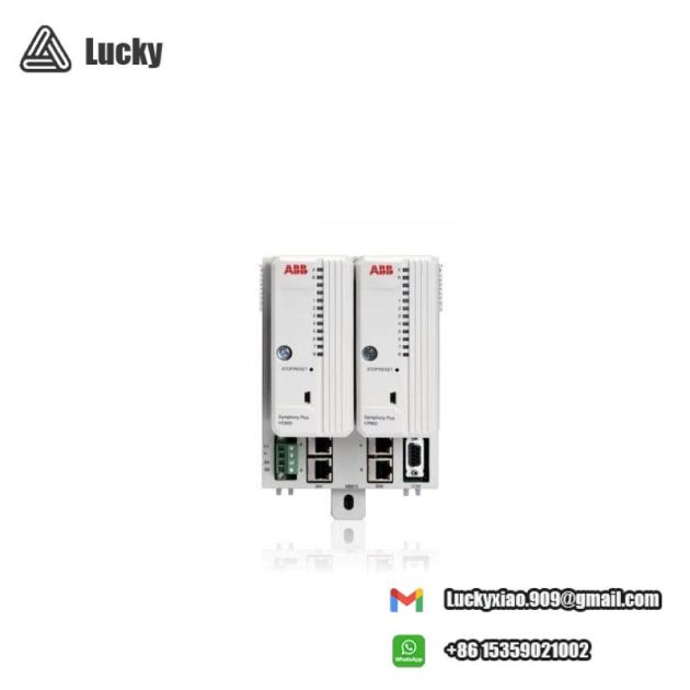 ABB CTB811 - HPC800 Communication Terminal Board, Right Side