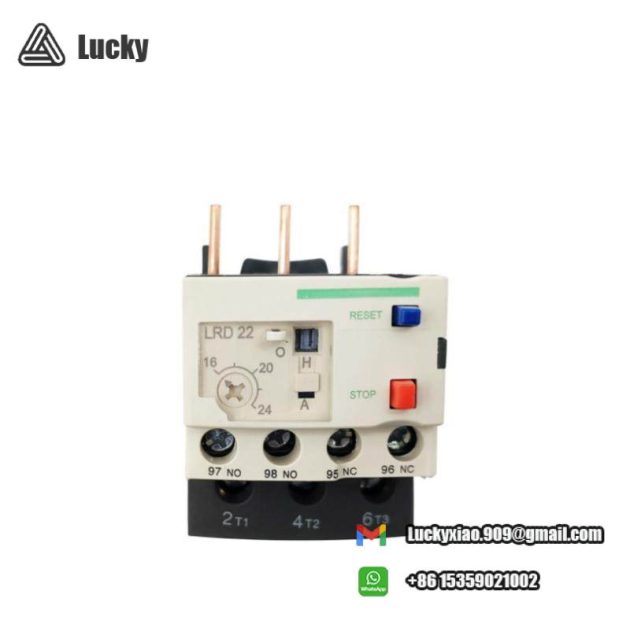 Schneider Electric LRD22 Ovrload Relay - Motor Protection Module