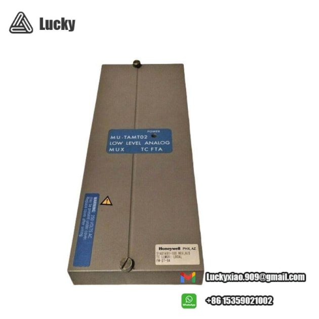 HONEYWELL MU-TAMT02 51401491-100: Low Level Analog Input Module for Advanced Process Control