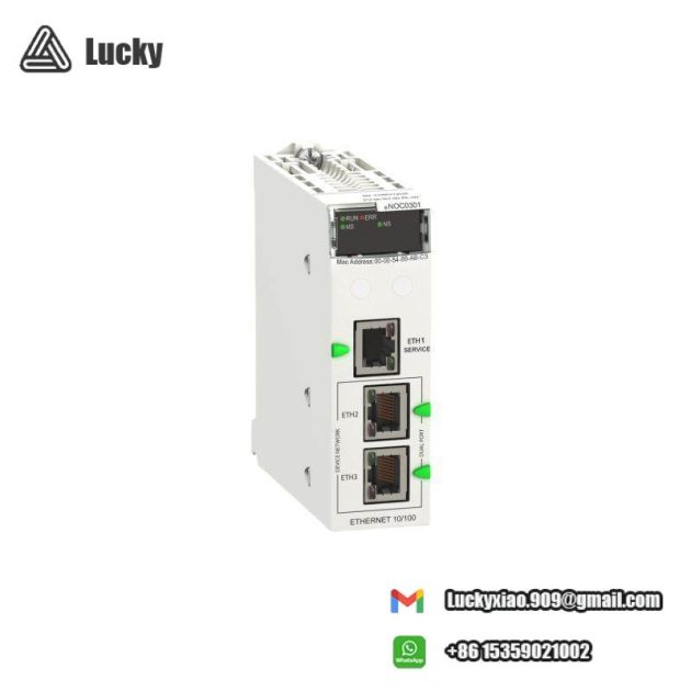 Schneider Electric BMENOC0301 Network Module - Ethernet Communication Solution for Modicon M580