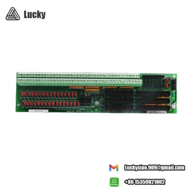 GE DS200TBQCG1ABB - Analog RST Termination Board for Industrial Automation