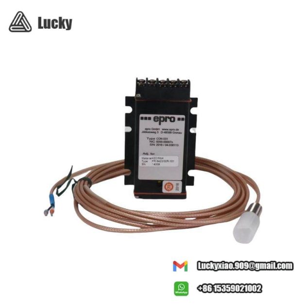 Epro PR6423/008-110 CON021 Eddy Current Sensor - Precision Measurement, Robust Design for Industrial Applications