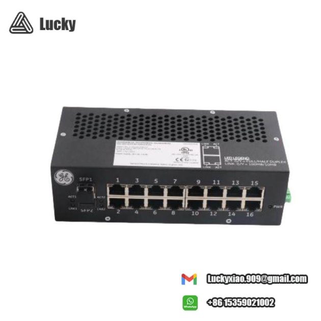 GE IS420ESWAH1A - Mark VIe Network Switch for Industrial Control Solutions